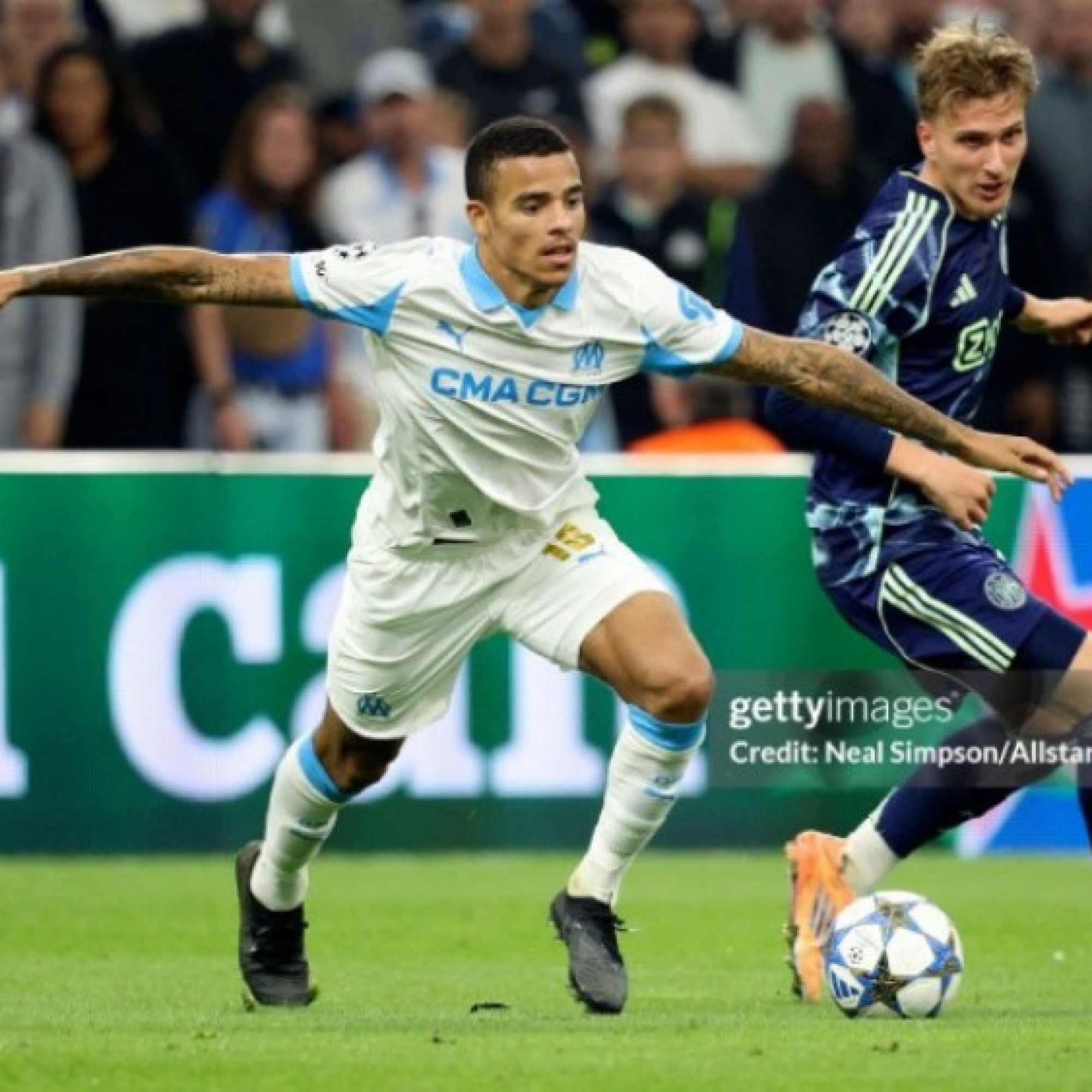  - Greenwood - Aubameyang "song tấu hòa ca", Marseille đại thắng Ajax ở Cúp C1