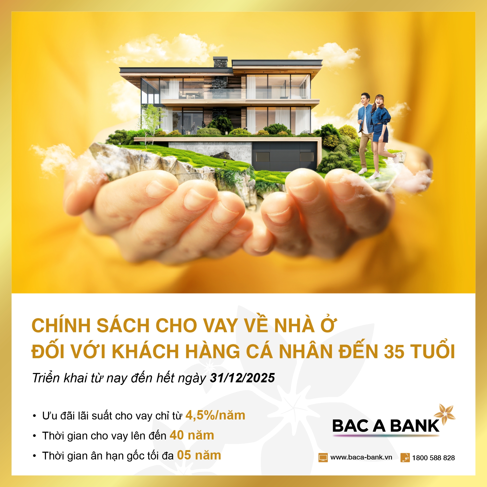 Ưu đãi đặc biệt cho khách hàng vay mua nhà tại BAC A BANK - 2