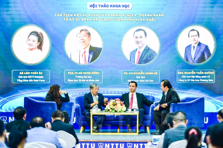 Hội thảo quốc gia về Chủ tịch Hồ Chí Minh với doanh nhân Việt Nam - 6