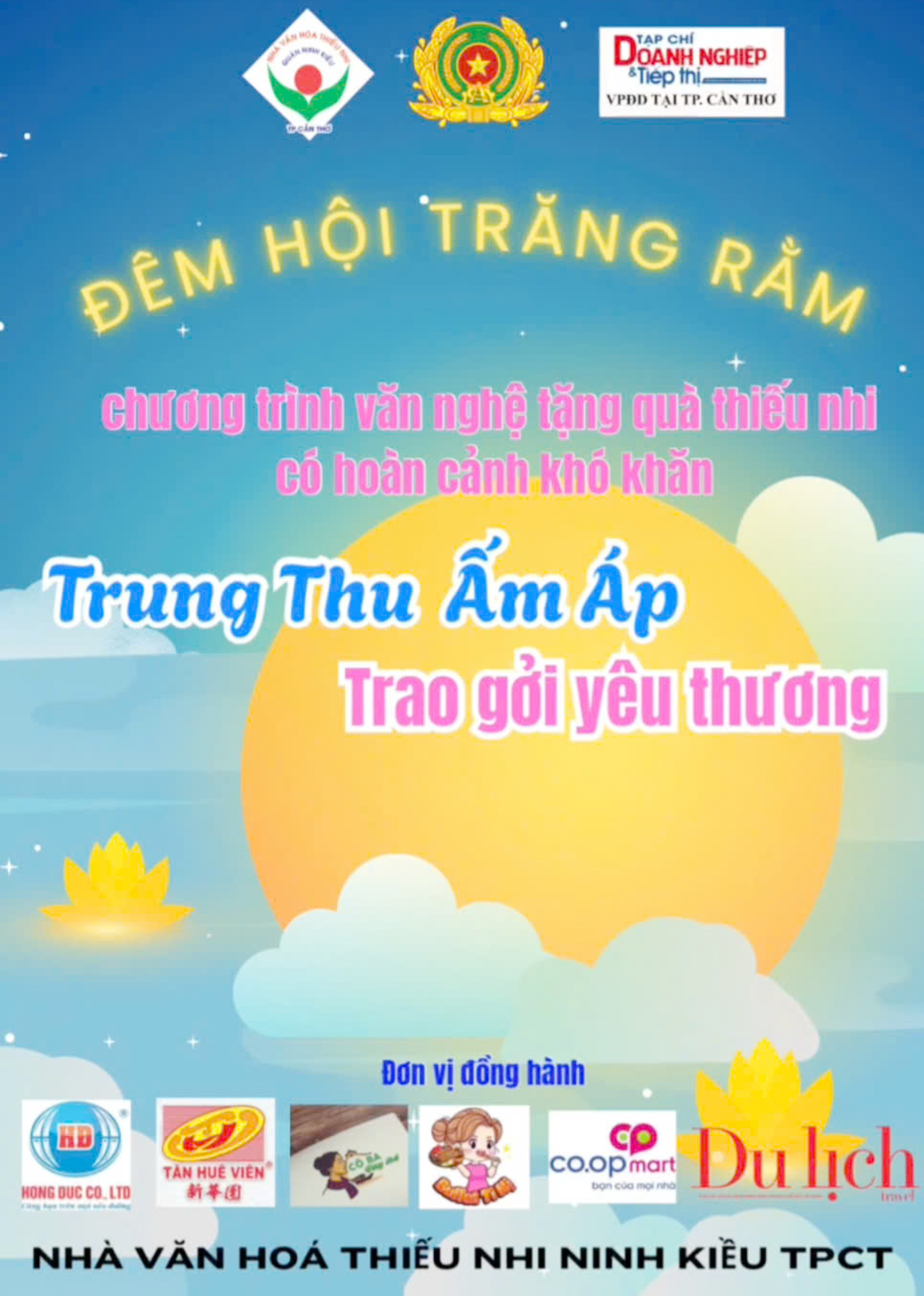 Tạp chí Du lịch TP.HCM đồng hành cùng trẻ em Cần Thơ trong Đêm hội Trăng rằm - 1