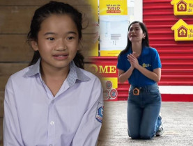  - Lâm Vỹ Dạ quỳ gối xin suất sửa nhà cho bé gái lớp 7 mồ côi cha trong “Mái ấm gia đình Việt”