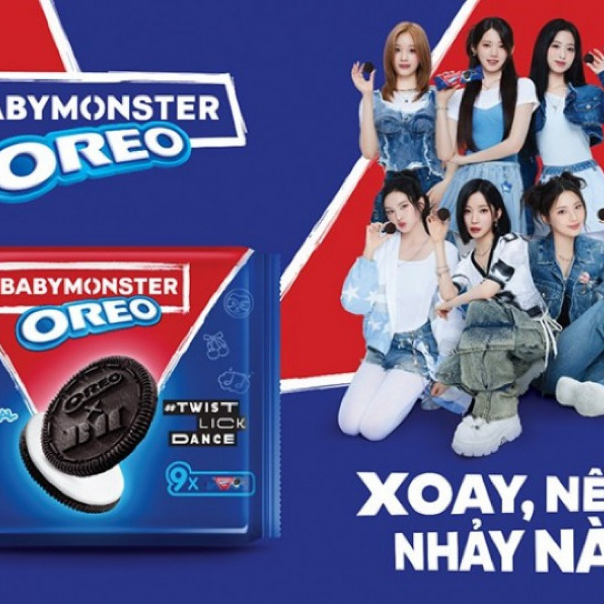  - Biến tấu từ "Xoay - Nếm - Chấm" đến "Xoay - Nếm - Nhảy": OREO và BABYMONSTER khuấy động cộng đồng fan!