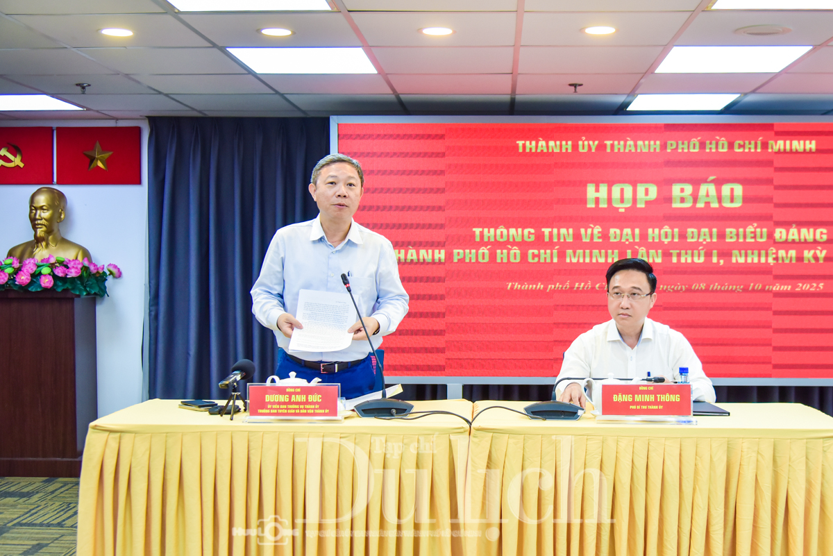 TP.HCM sẵn sàng cho Đại hội Đảng bộ lần thứ I – Dấu ấn chuyển đổi số và tầm nhìn siêu đô thị quốc tế - 1