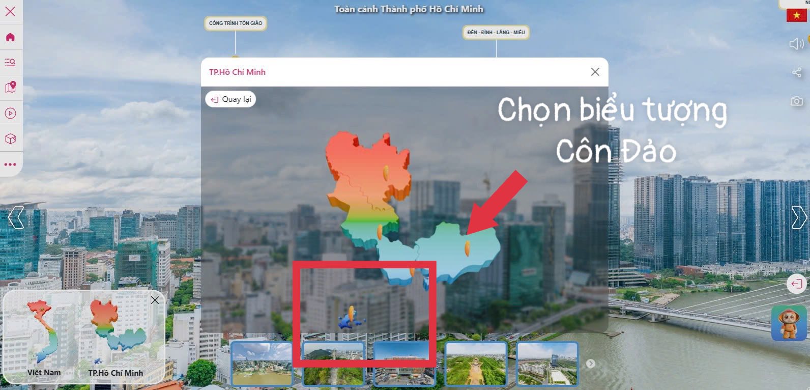 Du lịch Côn Đảo 'trong tầm tay' với bản đồ 3D của TP.HCM - 1