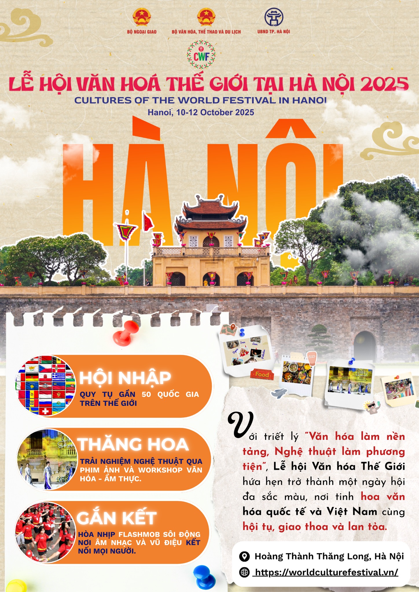 Lễ hội Văn hóa Thế giới: Sẻ chia cùng đồng bào vùng lũ - 1