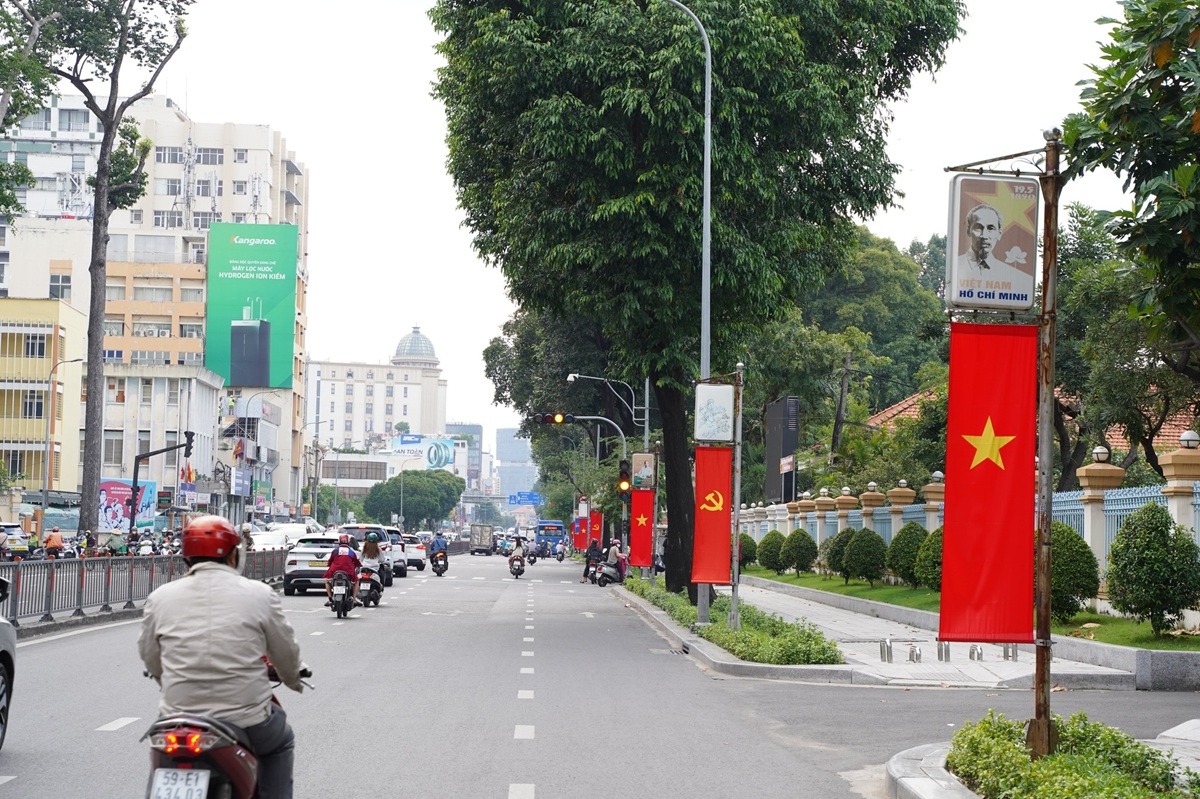 tp.hcm bung sang trong sac do, rop troi co hoa chao mung dai hoi dai bieu dang bo - 4