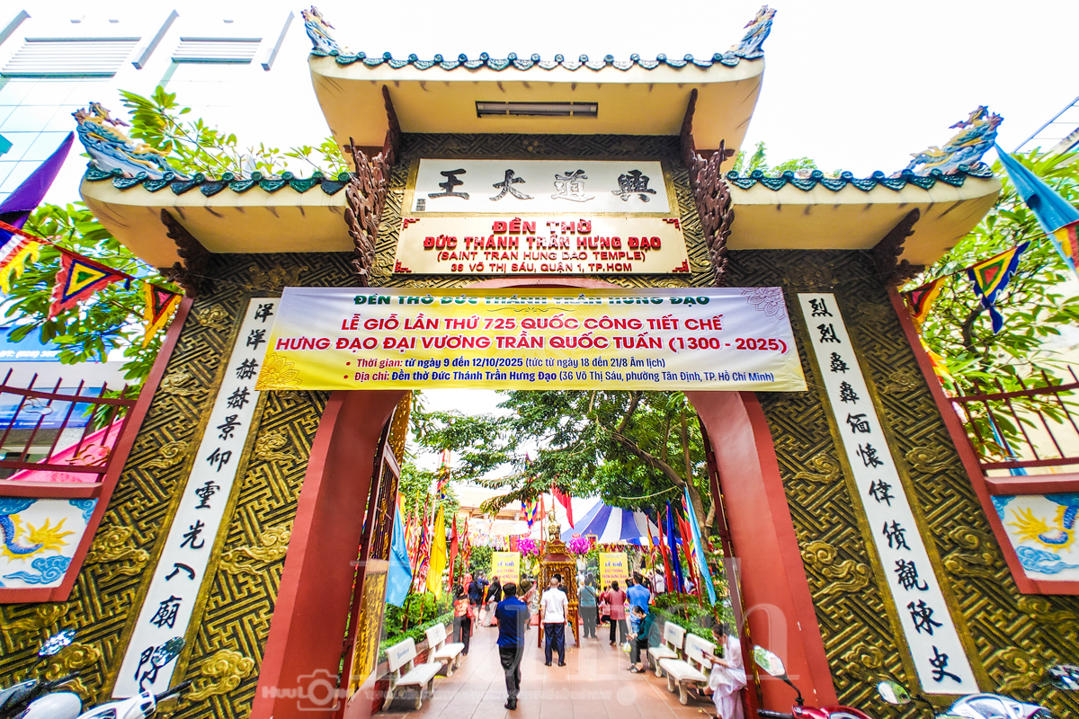 Long trọng lễ giỗ Đức Thánh Trần Hưng Đạo - Nét son văn hóa tín ngưỡng giữa lòng Thành phố - 1