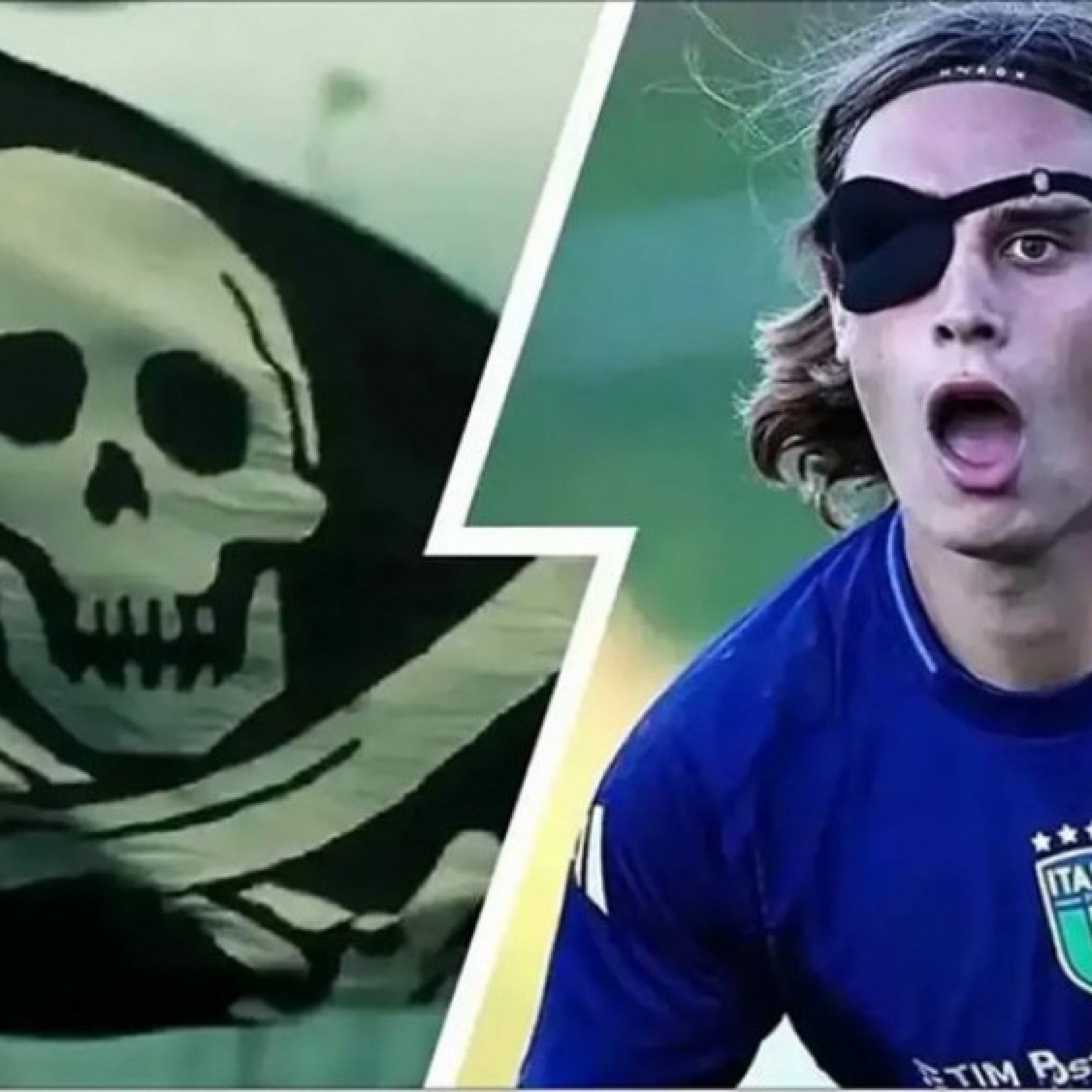  - Kỳ quặc tuyển U21 Italia hóa "cướp biển", bịt mắt để luyện công