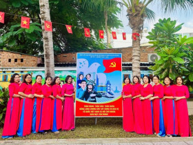  - TP.HCM bừng sáng trong sắc đỏ, rợp trời cờ hoa chào mừng Đại hội đại biểu Đảng bộ