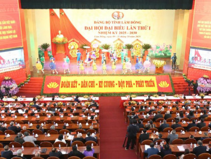Chuyển động - Đại hội đại biểu Đảng bộ tỉnh Lâm Đồng lần thứ I: Lấy phát triển kinh tế - xã hội là nhiệm vụ trung tâm