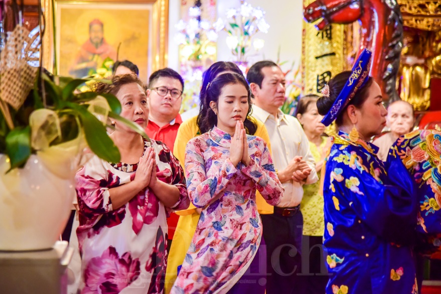 Long trọng lễ giỗ Đức Thánh Trần Hưng Đạo - Nét son văn hóa tín ngưỡng giữa lòng Thành phố - 4