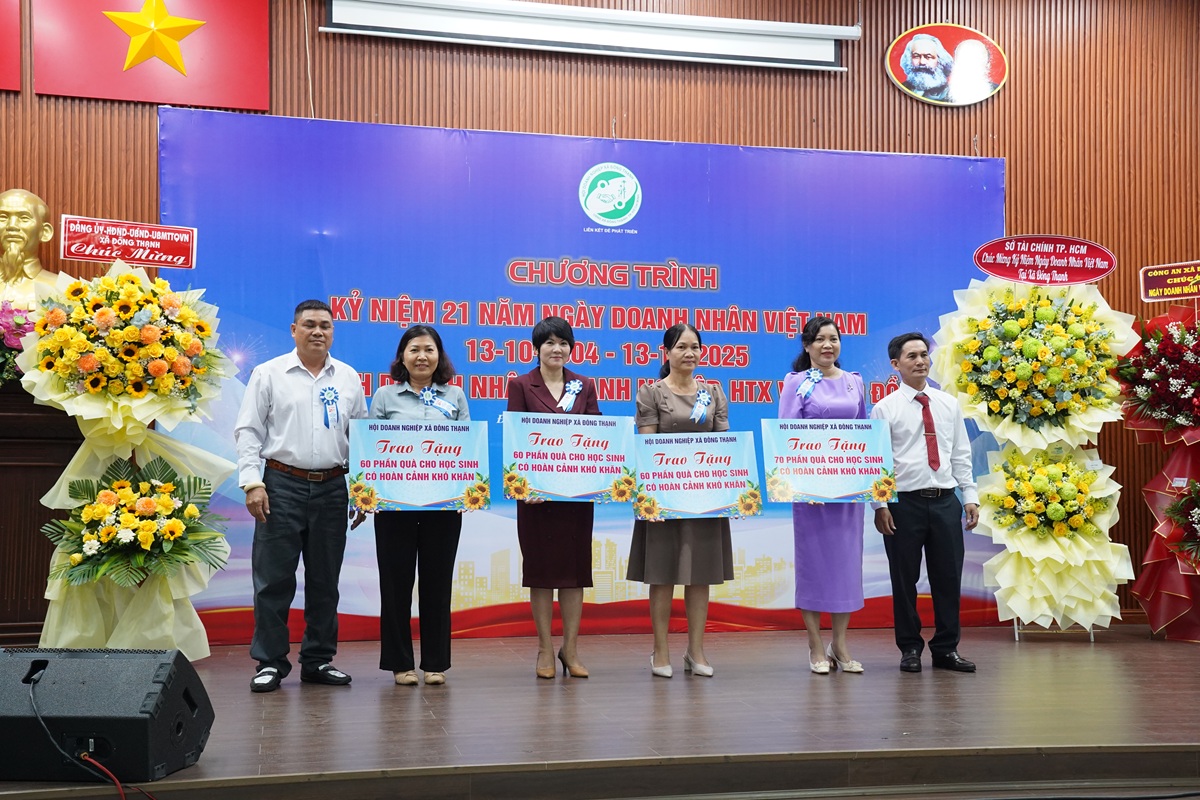 Đông Thạnh: Tôn vinh doanh nhân, lan tỏa tinh thần vì cộng đồng - 4