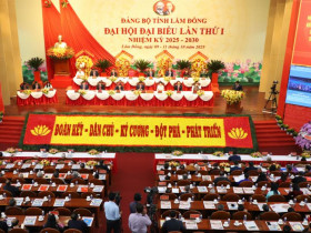  - Đại hội Đảng bộ tỉnh Lâm Đồng lần thứ I diễn ra thành công tốt đẹp