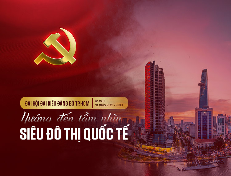 Đại hội đại biểu Đảng bộ TP.HCM lần thứ I: Hướng đến tầm nhìn siêu đô thị quốc tế