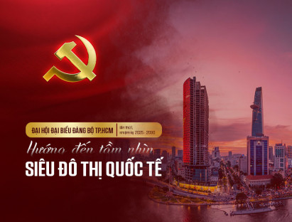 Suy ngẫm - Đại hội đại biểu Đảng bộ TP.HCM lần thứ I: Hướng đến tầm nhìn siêu đô thị quốc tế