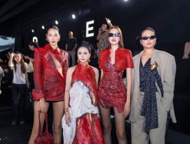  - Hoàng Thuỳ, Lê Hoàng Phương nổi bật cùng thiết kế của Thanh Hương Bùi tại Shanghai Fashion Week SS26