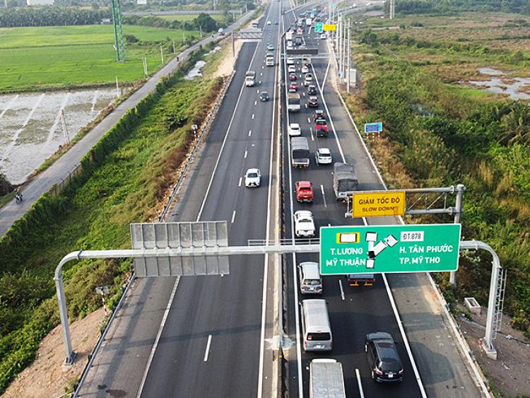 Điều chỉnh giá vé cao tốc Trung Lương - Mỹ Thuận từ ngày 1/11/2025