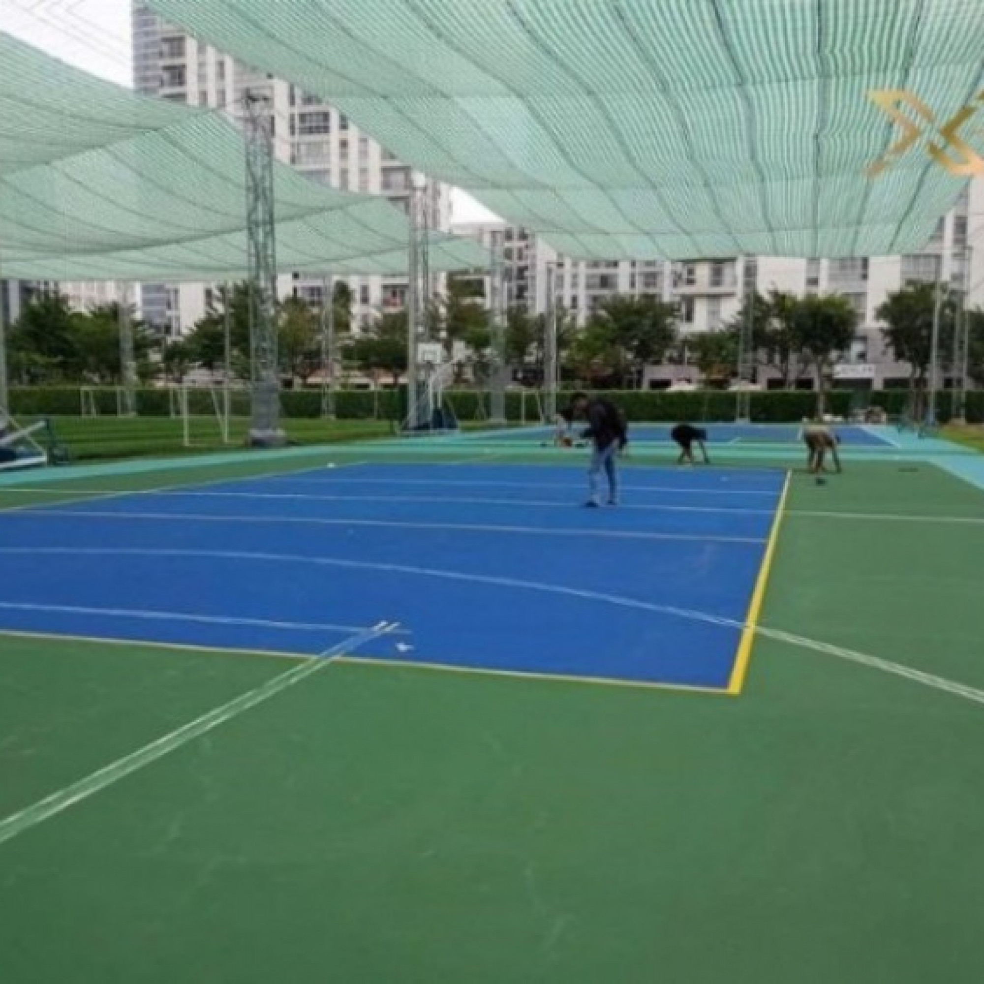  - X-Epoxy – Đơn vị thi công hoàn thiện bề mặt cho sân thể thao hiện đại đạt chuẩn