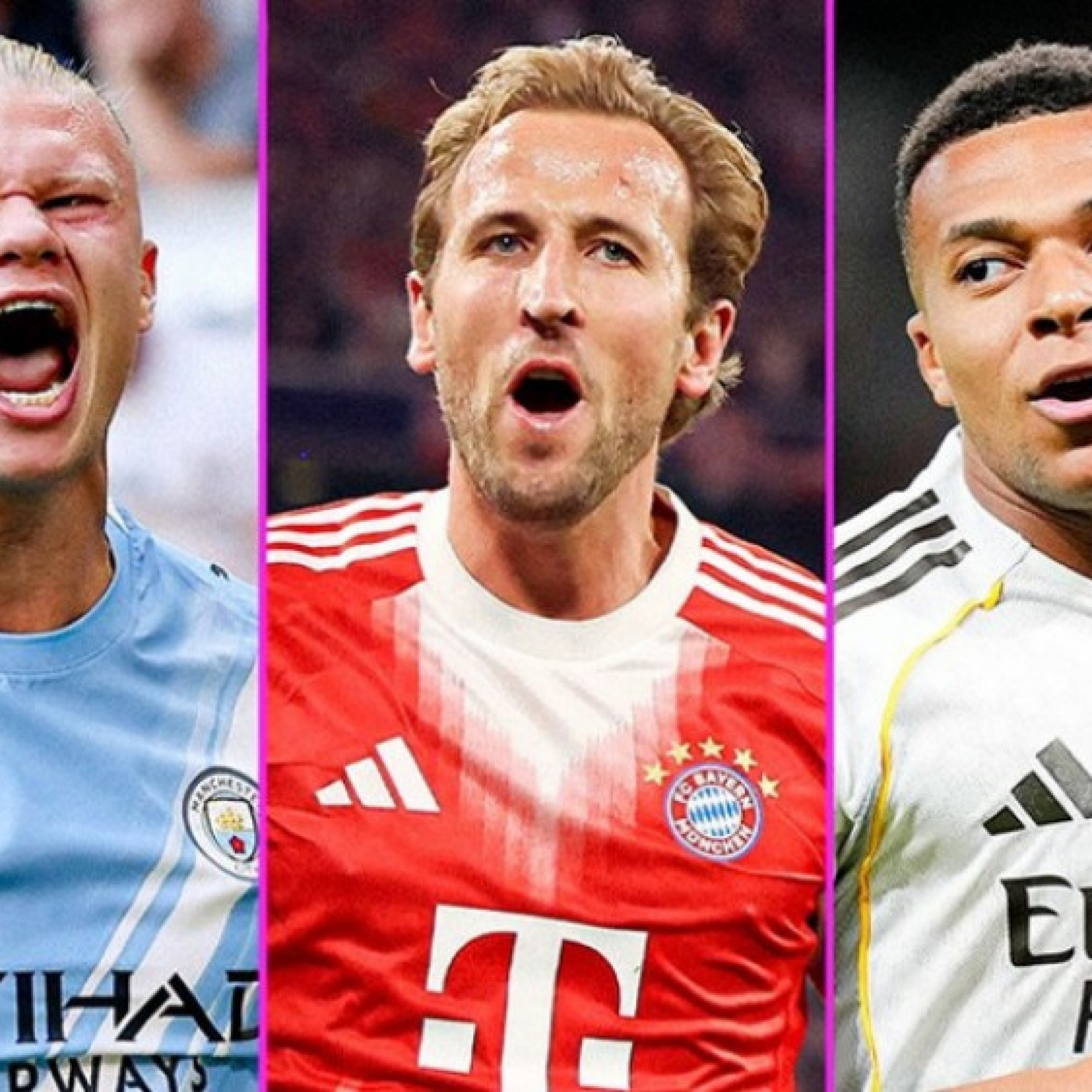  - So kè Mbappe - Haaland - Kane, 59 bàn thắng: Ai là "sát thủ" lợi hại nhất?