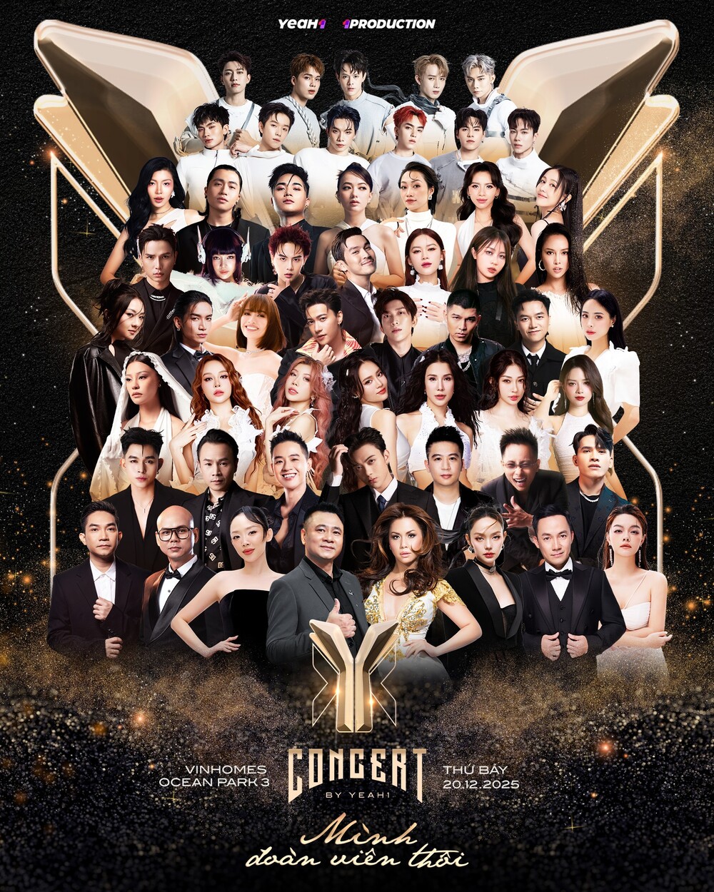 Y-CONCERT công bố 55 nghệ sĩ biểu diễn trong concert dài nhất Việt Nam - 1