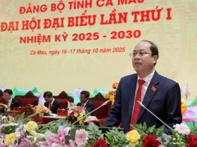 - Khai mạc phiên trù bị Đại hội Đảng bộ tỉnh Cà Mau lần thứ nhất