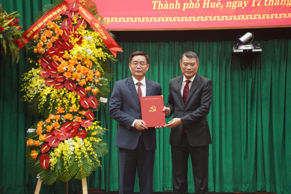 Huế có tân Bí thư Thành ủy - 1