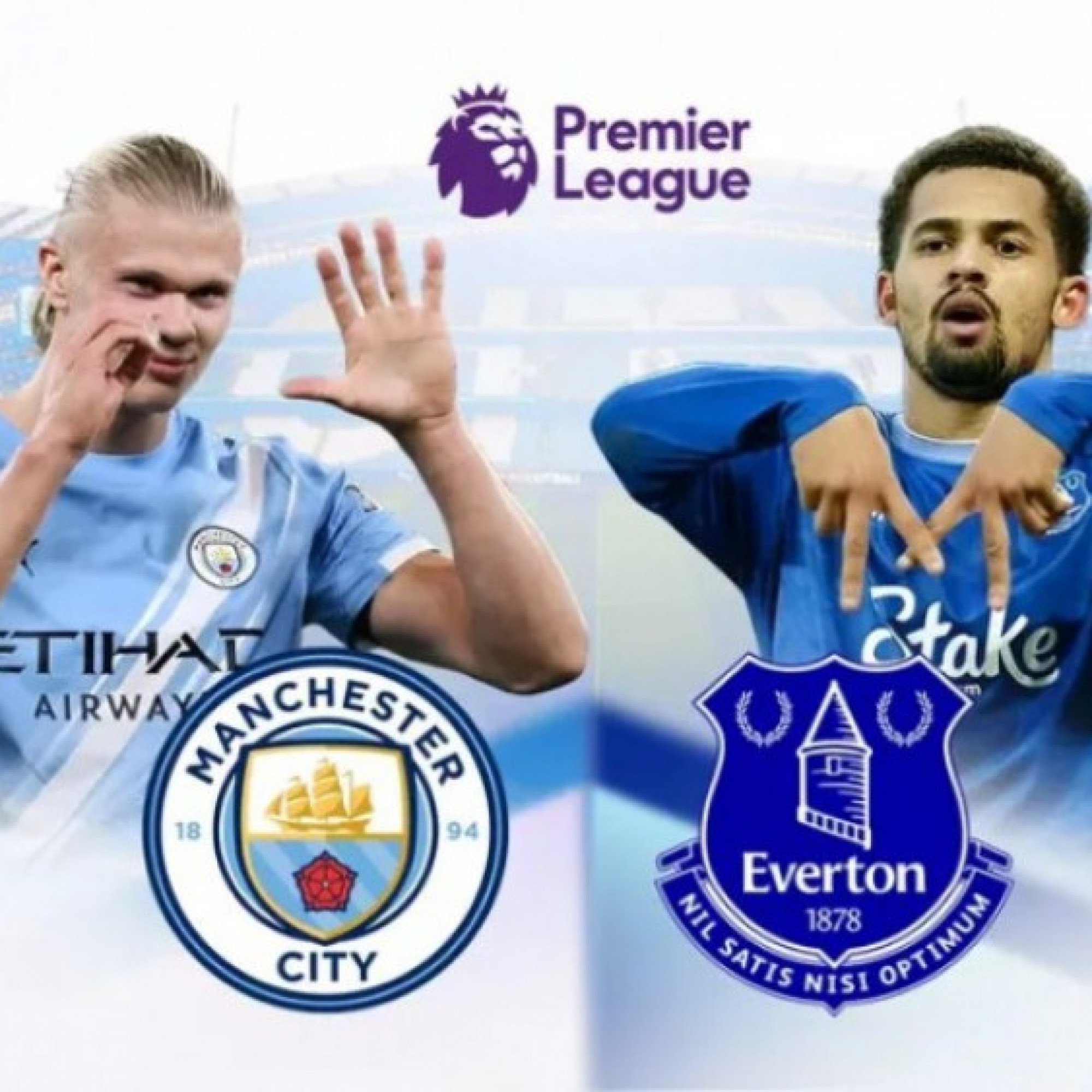  - Trực tiếp bóng đá Man City - Everton: Khó cản Haaland (Ngoại hạng Anh)