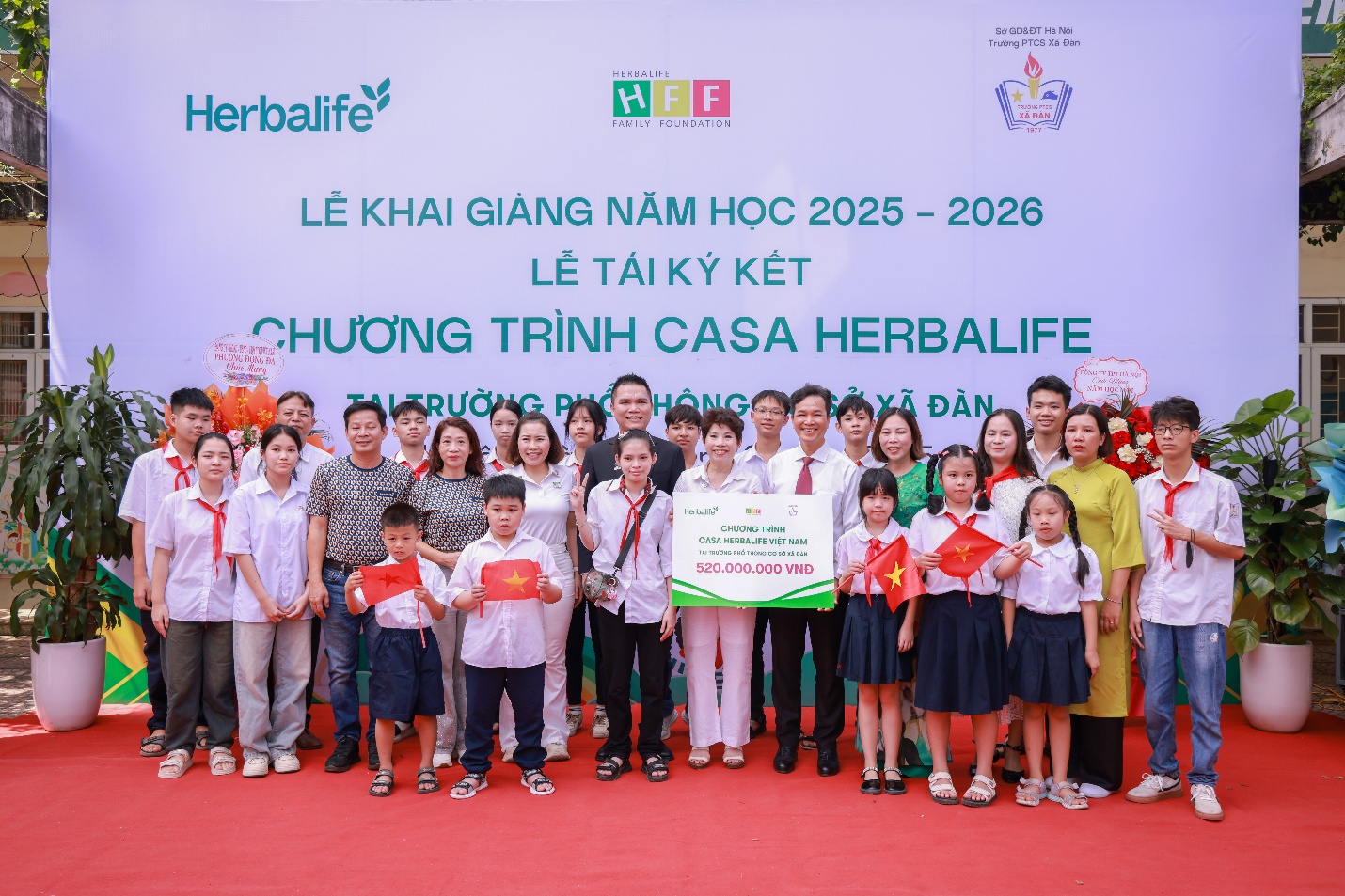 Herbalife Việt Nam tiếp tục hỗ trợ bữa ăn dinh dưỡng hằng ngày cho hơn 3.000 người - 1