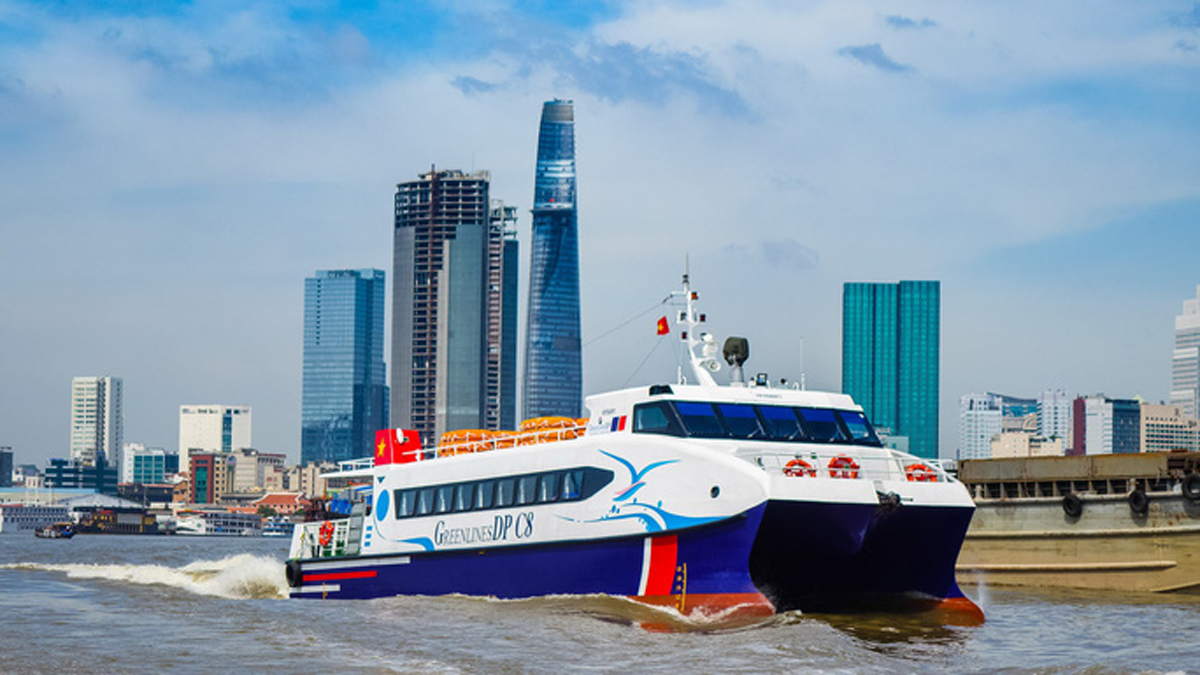 Tuyến tàu cao tốc từ trung tâm TP.HCM đi Cần Giờ hoạt động trở lại - 1