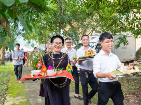  - Dân giã và linh thiêng lễ ‘Tỏn khảu mắu’ ở Hợp Thành