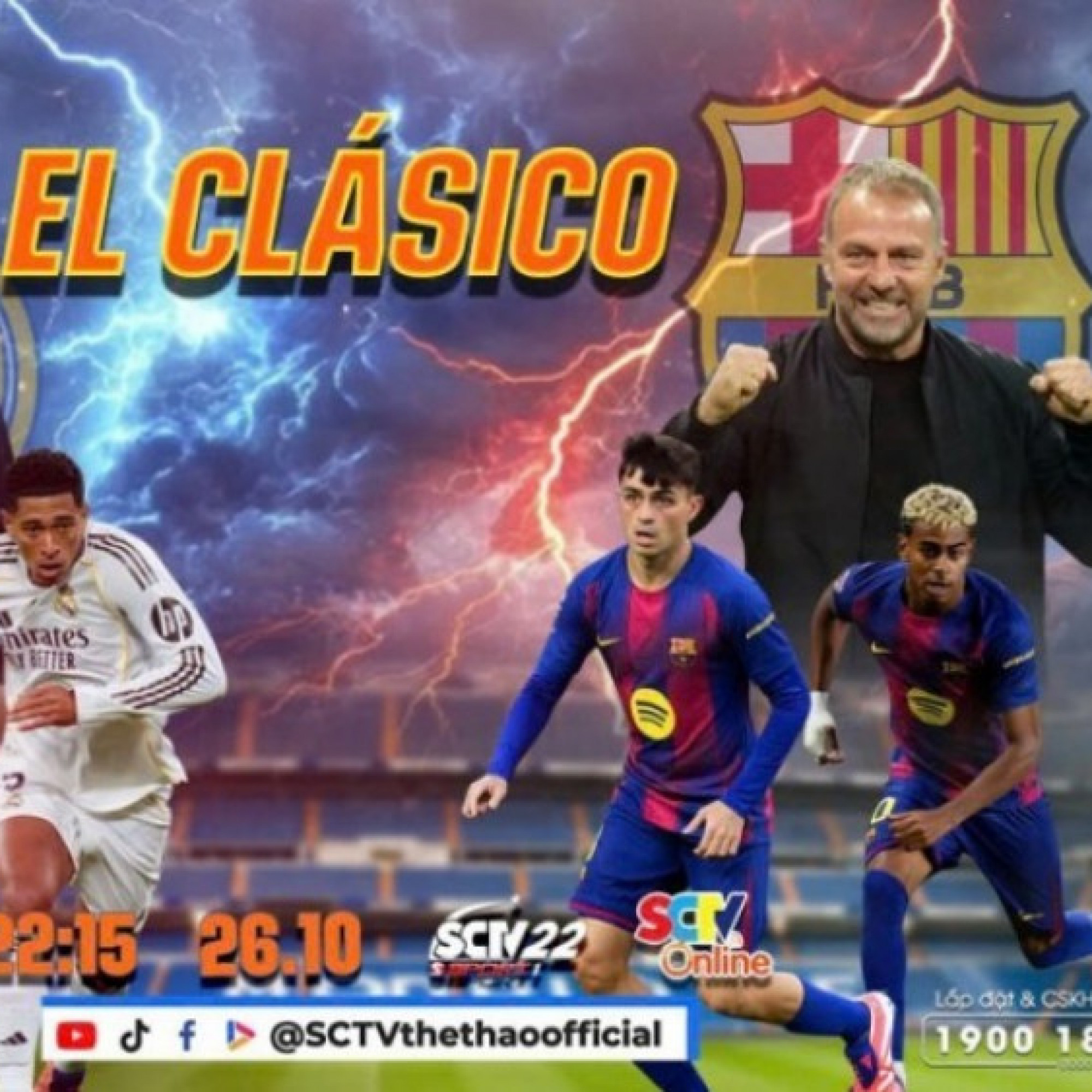  - El Clásico 2025/26: Cuộc chiến vương quyền tại Santiago Bernabéu