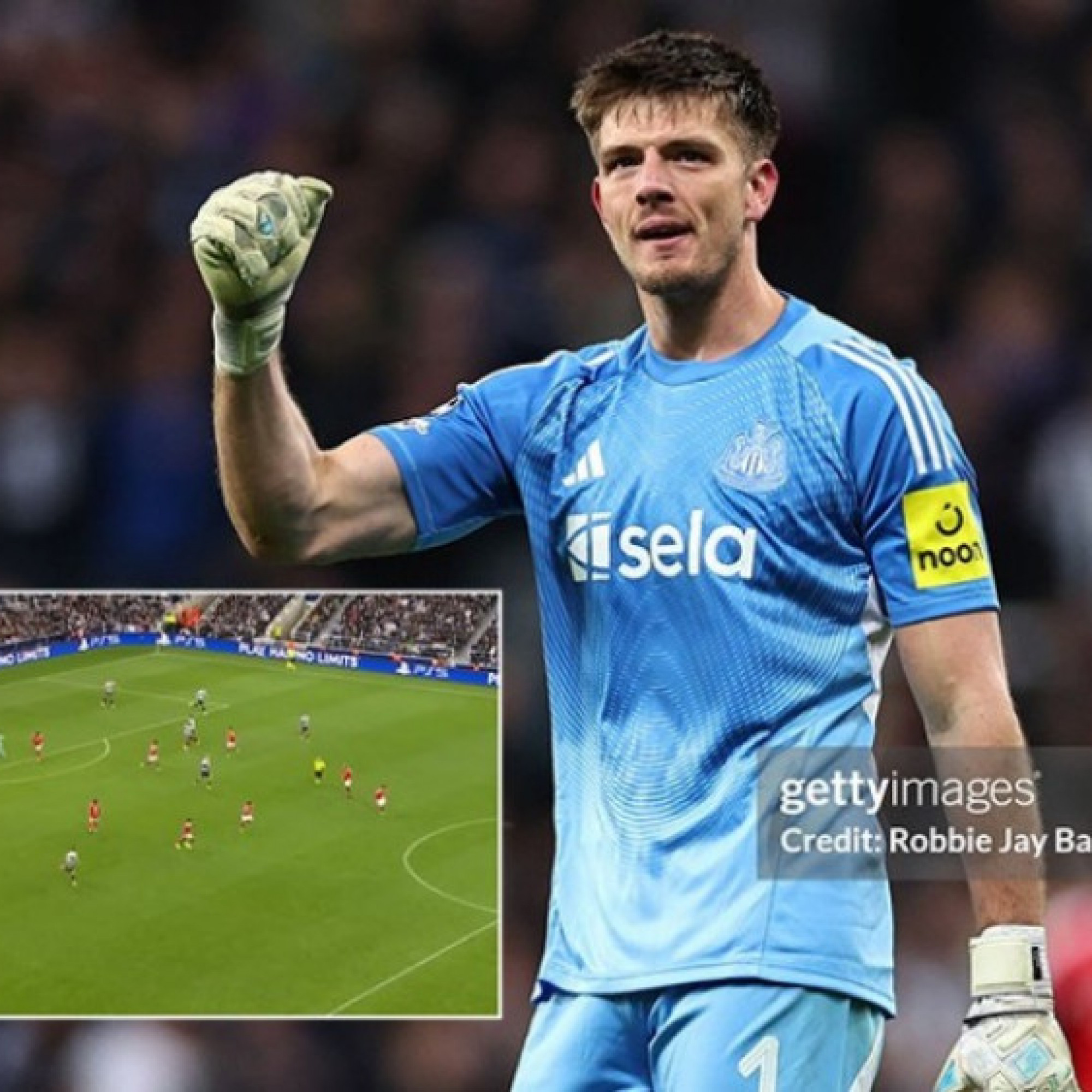  - Nick Pope kiến tạo bằng tay từ 60 mét, giúp Newcastle hạ gục đội Mourinho
