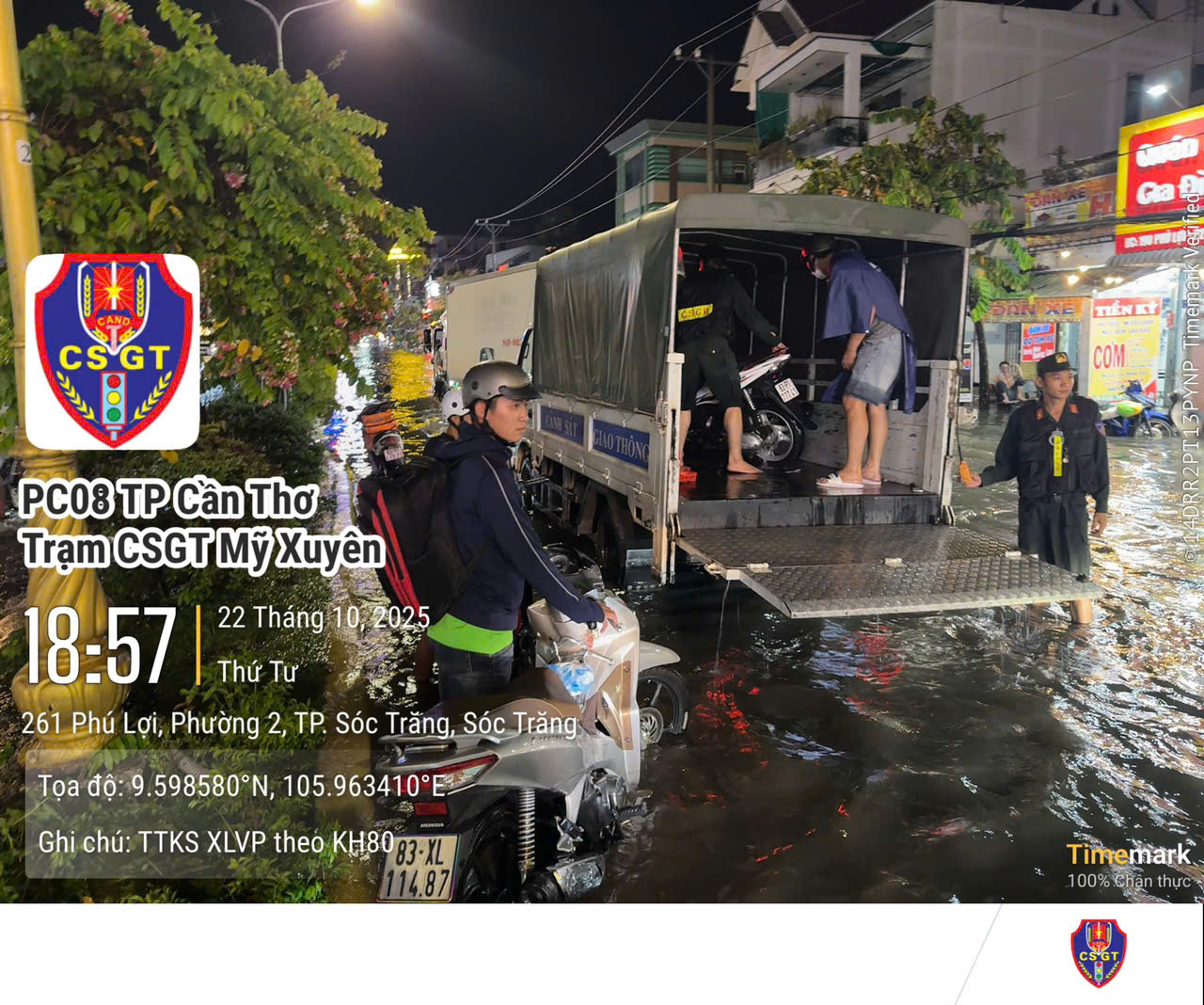 Cần Thơ: ngập nước dữ dội nhiều tuyến đường ở phường Sóc Trăng và Phú Lợi - 4