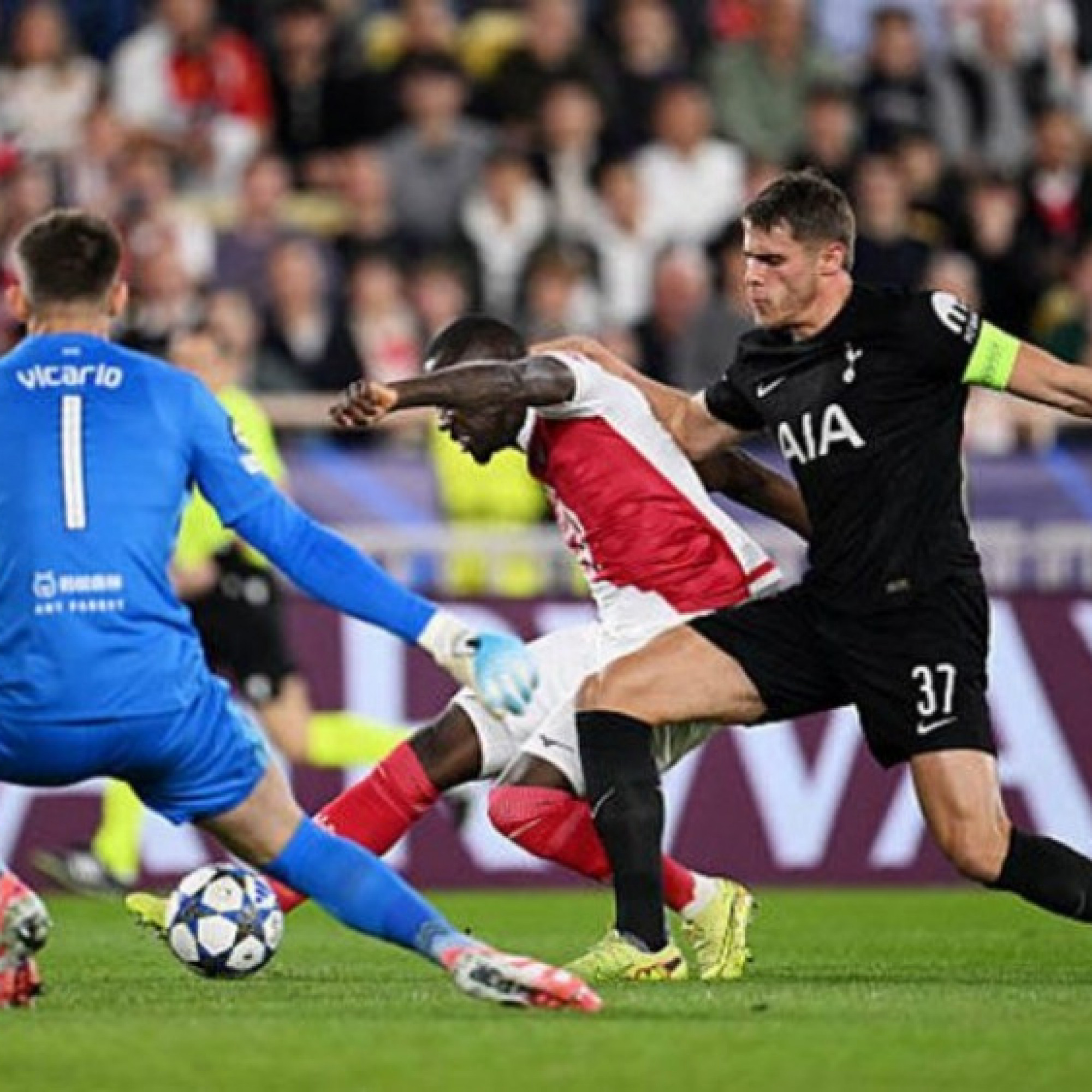  - Video bóng đá Monaco - Tottenham: Trận đấu điên rồ của "Rắn độc" (Cúp C1)
