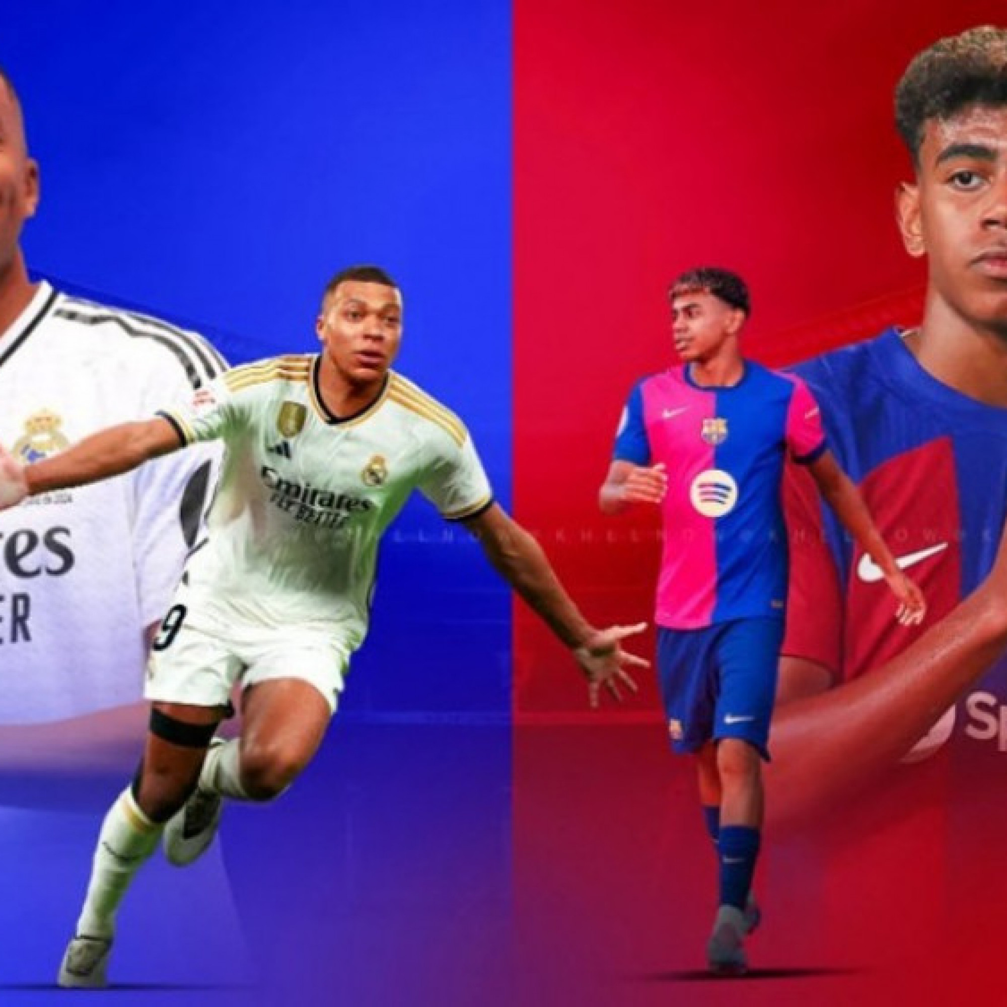  - Mbappe - Yamal kỳ tài thách đấu: Siêu kinh điển Real - Barca rung chuyển