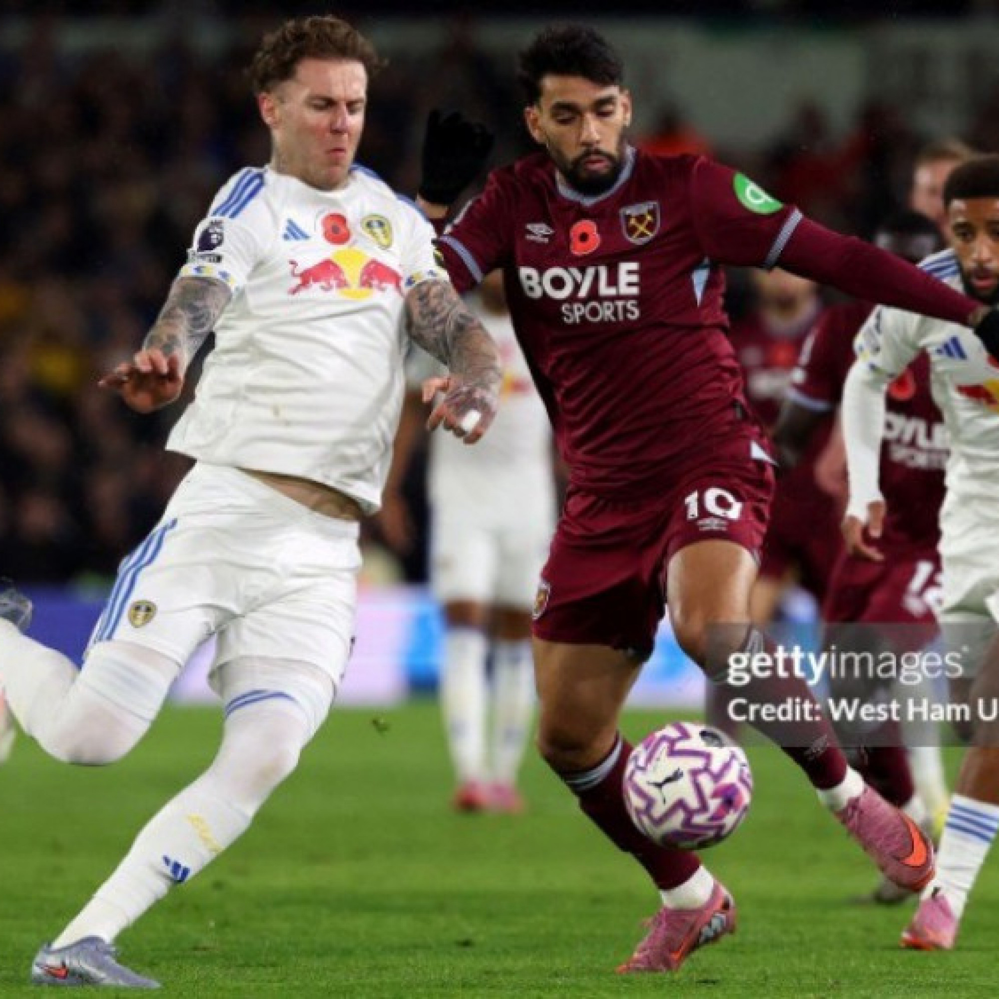  - Kết quả bóng đá Leeds United - West Ham: Choáng váng 2 bàn 15 phút (Ngoại hạng Anh)
