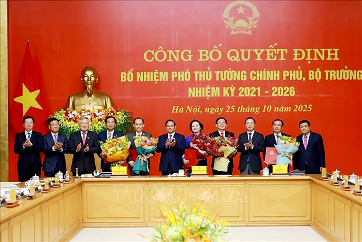 Bà Phạm Thị Thanh Trà và ông Hồ Quốc Dũng giữ chức Phó thủ tướng - 1