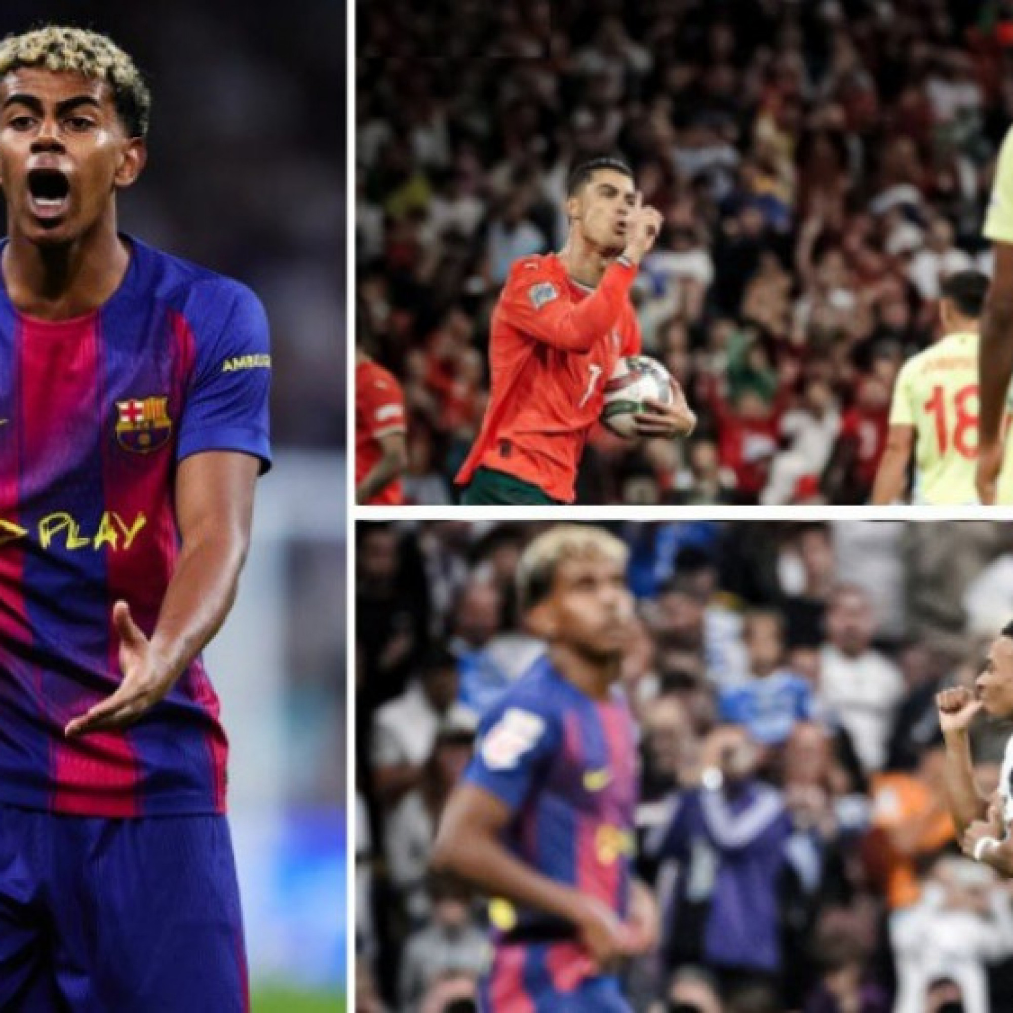 - Yamal bị Ronaldo - Mbappe "dạy dỗ": Thất bại đáng quên, bài học đáng nhớ