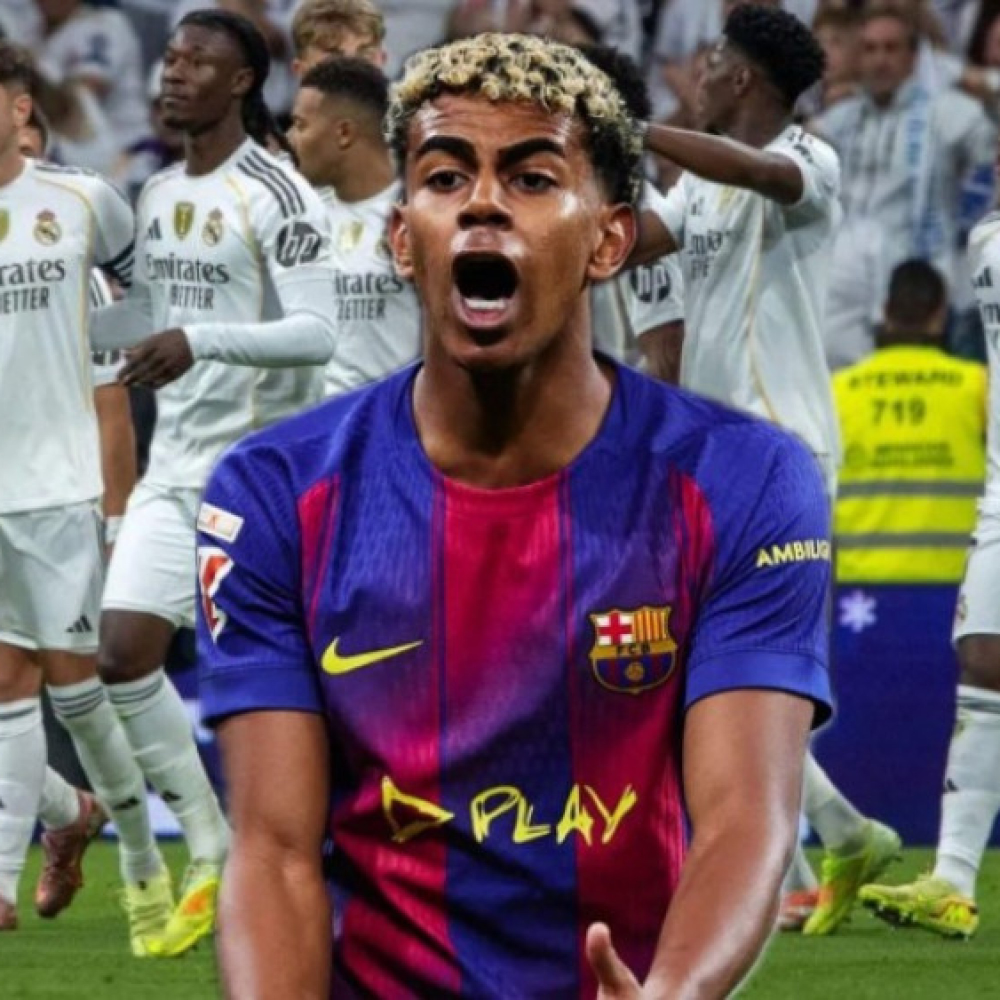 - Sao Real - Barca mâu thuẫn nảy lửa vì Yamal, "kép phụ" MU chờ cơ hội ghi điểm (Clip 1 phút)