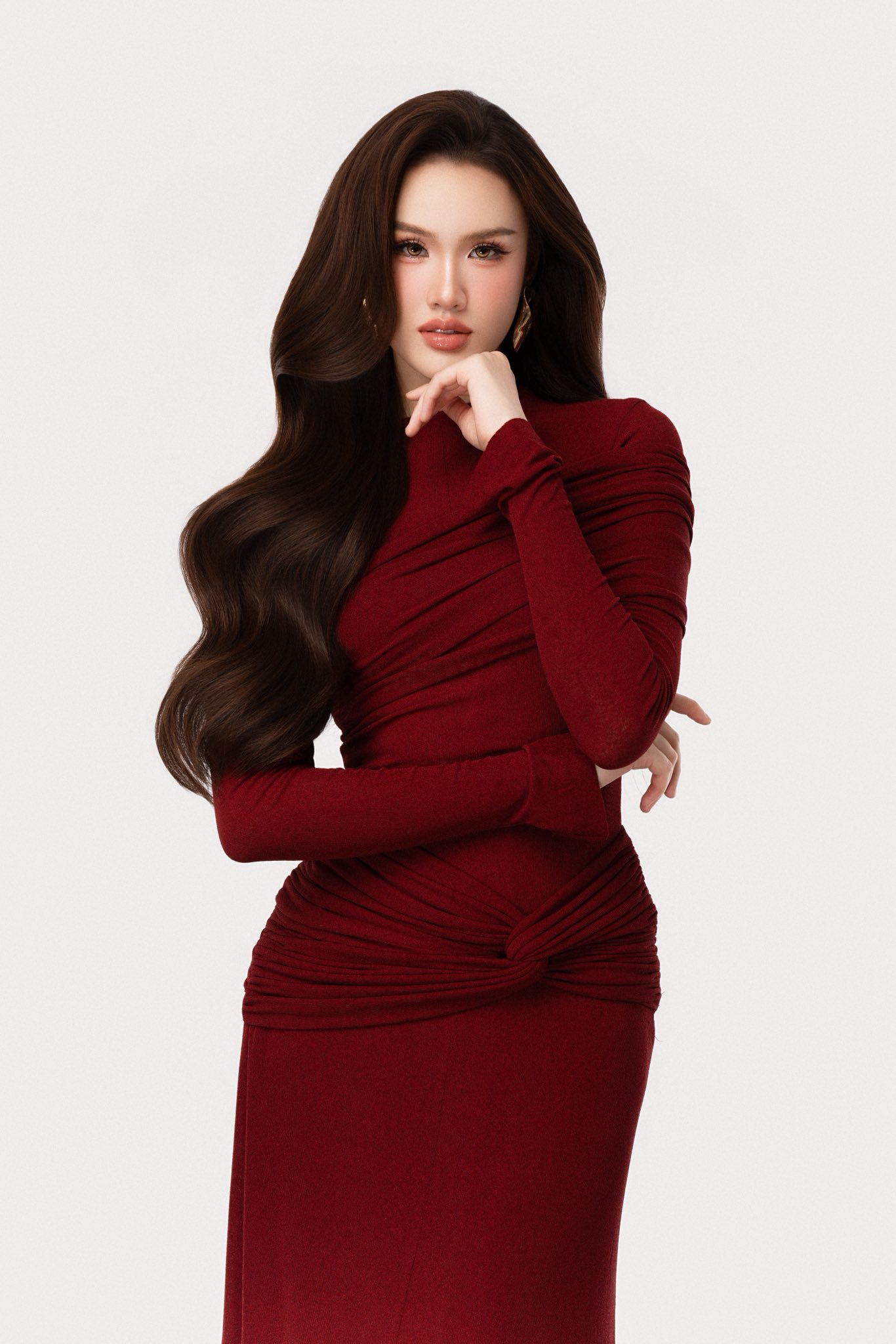 Trang phục dân tộc ý nghĩa của đại diện Việt Nam tại Miss Earth 2025 - 2