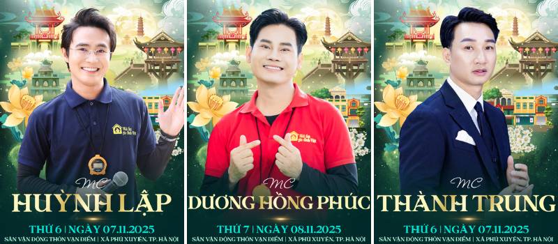 Thành Trung, Huỳnh Lập, Diệu Nhi và nhiều nghệ sĩ tham gia ghi hình Mái ấm gia đình Việt tại Thủ đô Hà Nội - 2