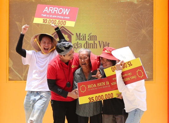 Thành Trung, Huỳnh Lập, Diệu Nhi và nhiều nghệ sĩ tham gia ghi hình Mái ấm gia đình Việt tại Thủ đô Hà Nội - 5