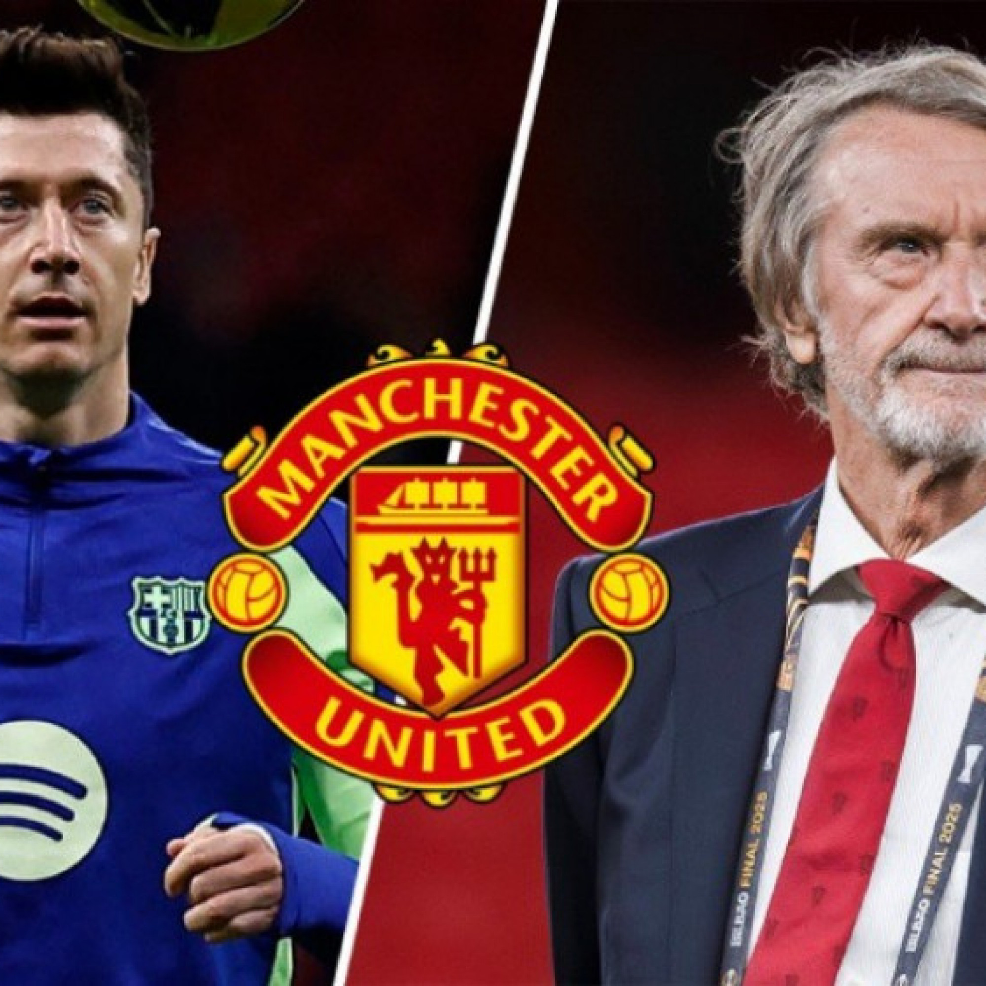 - Tỷ phú Ratcliffe ngăn MU chiêu mộ Lewandowski, lo trở thành "Ronaldo 2.0"