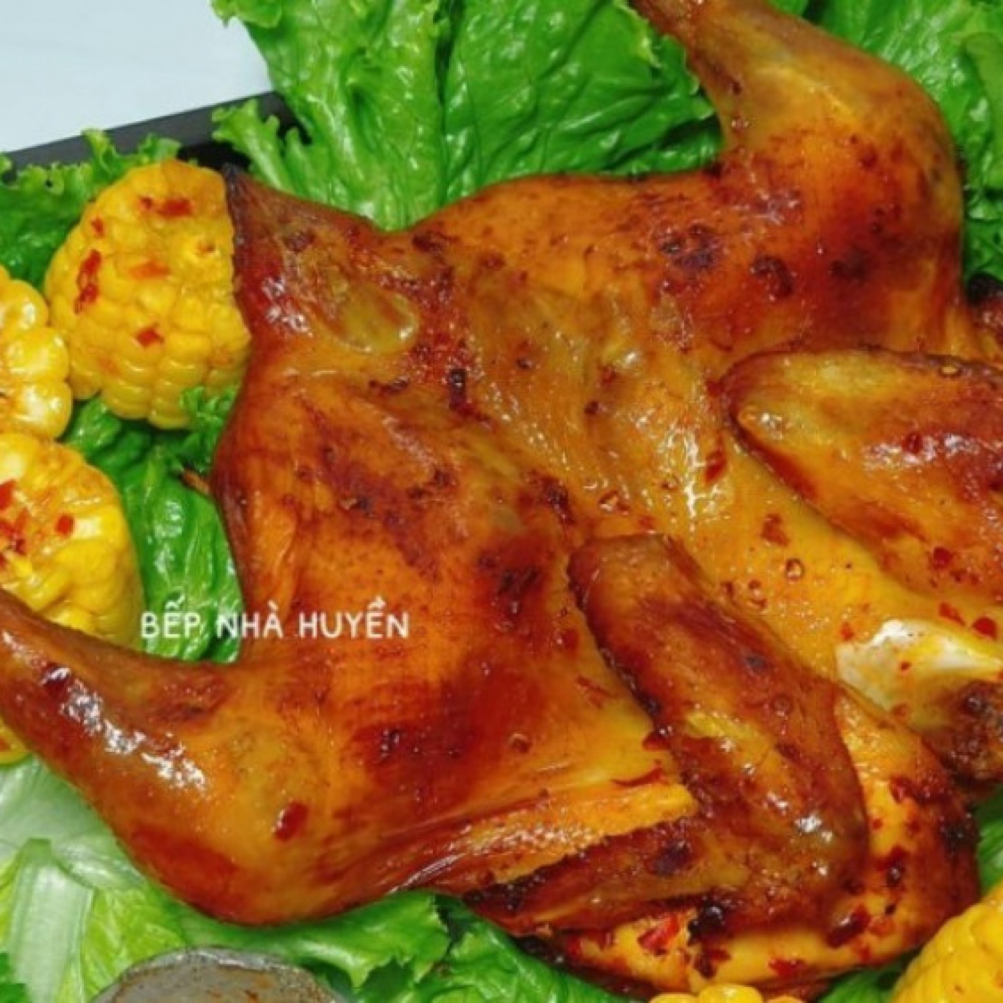 - Thịt gà nướng áp dụng công thức này ăn cả con vẫn thòm thèm