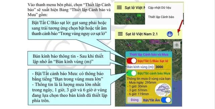 Đi du lịch, cần tải ngay ứng dụng cảnh báo sạt lở ở Việt Nam - 3