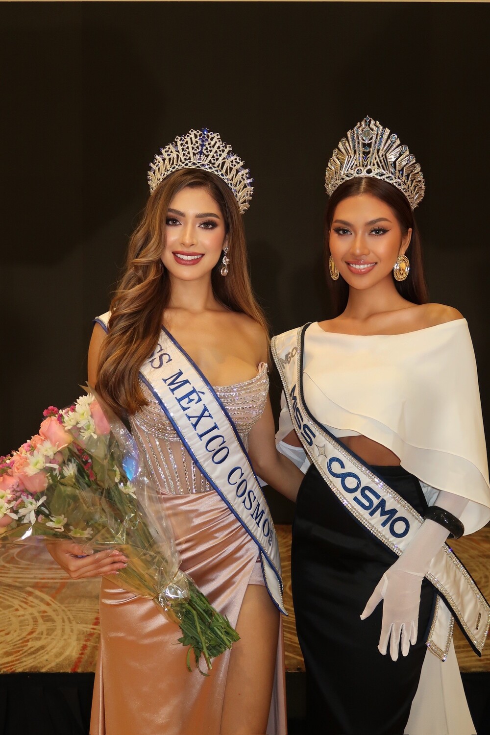 Chuỗi công du 4 quốc gia của Miss Cosmo 2024: Trao sash cho Hoa hậu Mỹ, xuất hiện nổi bật trên truyền hình Mexico và Panama - 2