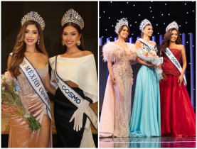 - Chuỗi công du 4 quốc gia của Miss Cosmo 2024: Trao sash cho Hoa hậu Mỹ, xuất hiện nổi bật trên truyền hình Mexico và Panama