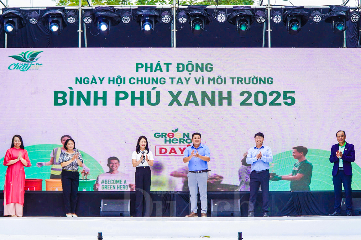 Không khí rộn ràng Ngày hội ‘Chung tay vì Môi trường – Bình Phú Xanh 2025’ - 5