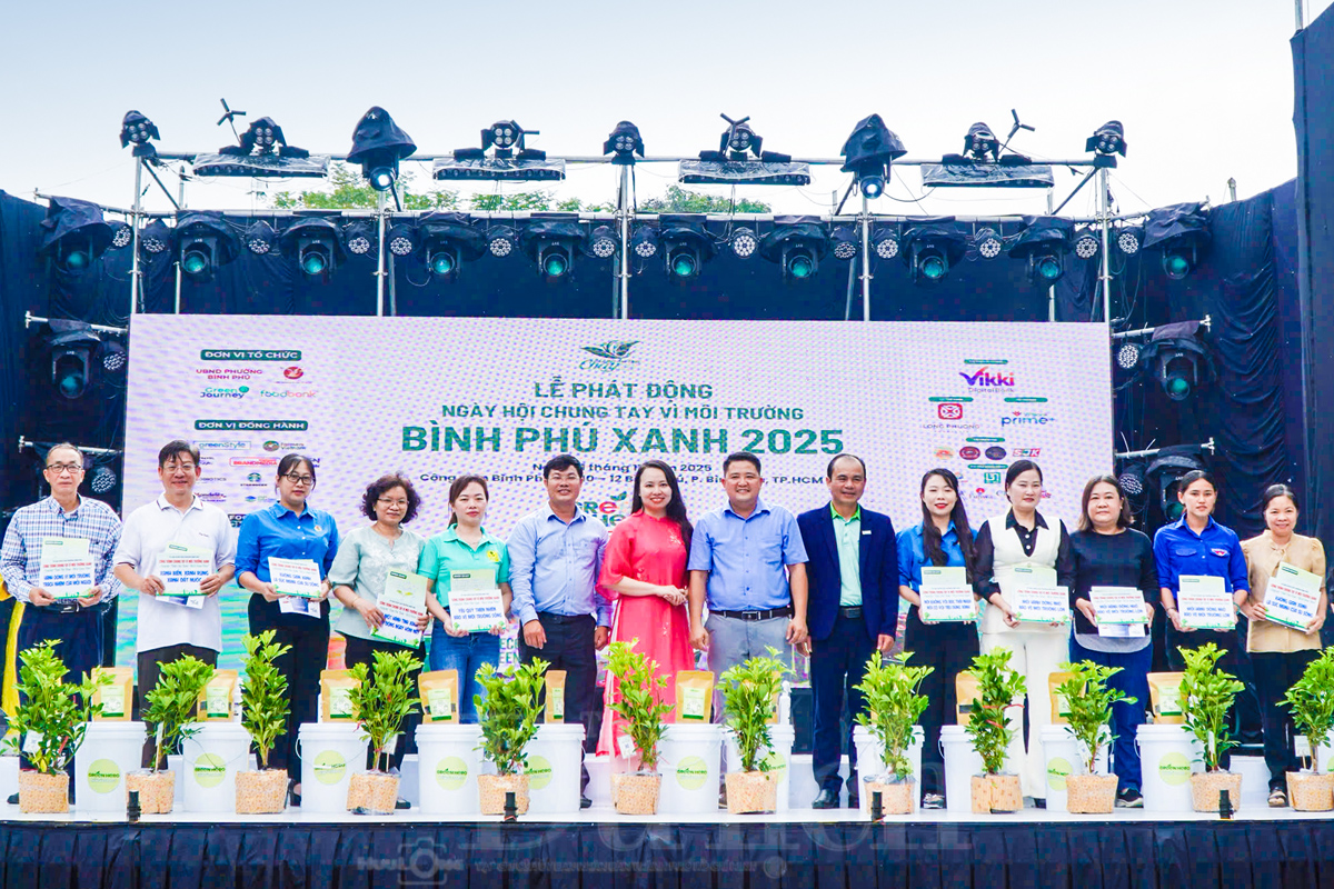 Không khí rộn ràng Ngày hội ‘Chung tay vì Môi trường – Bình Phú Xanh 2025’ - 6
