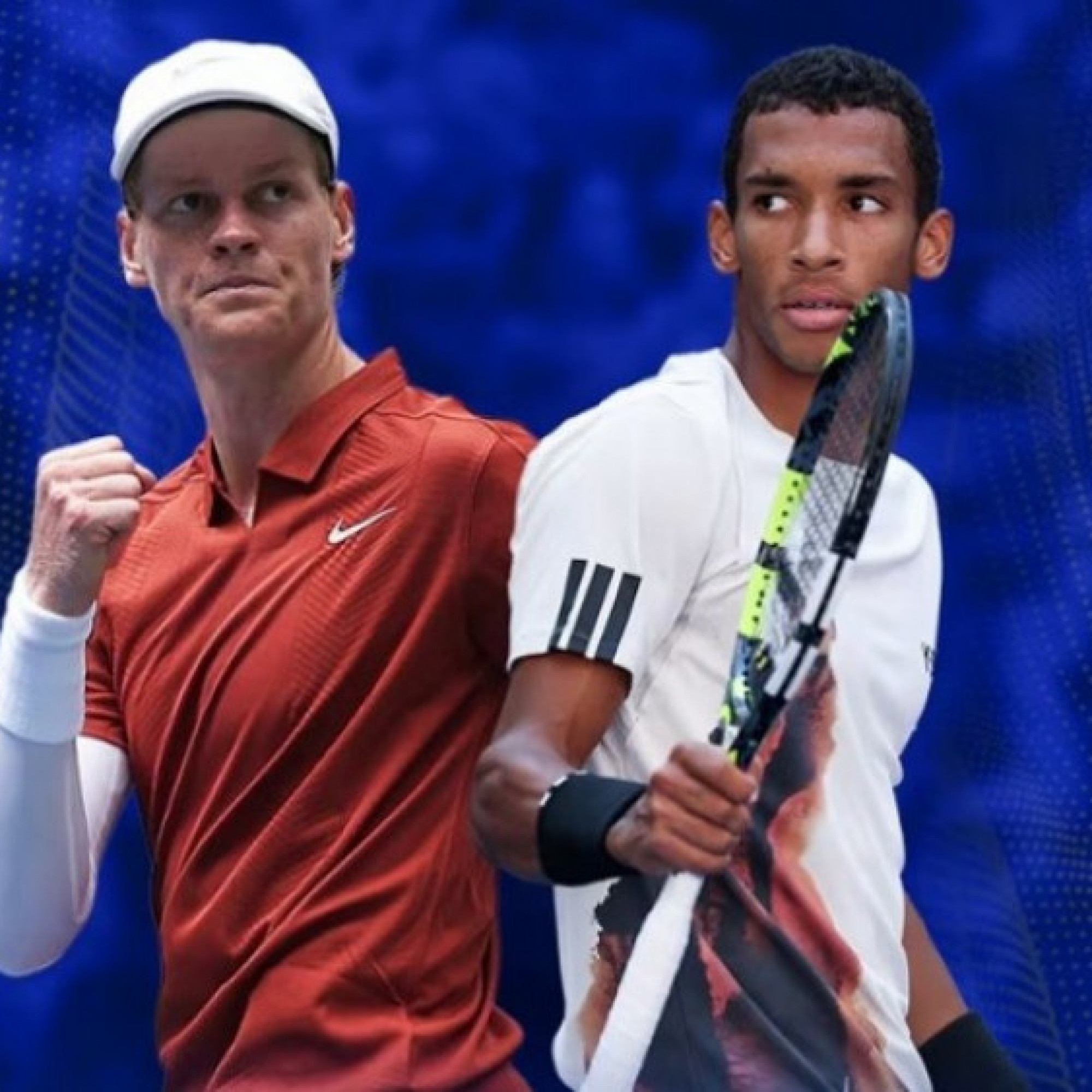  - Trực tiếp tennis Sinner - Auger Aliassime: Đầu trận giằng co (Chung kết Paris Masters)